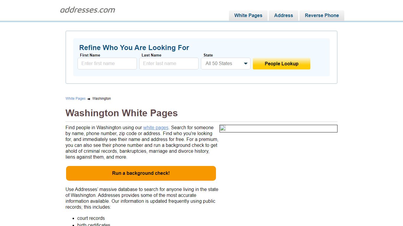 White Pages - Phone Book & Directory | Addresses